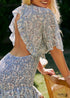 Vestido mini bohemio de verano de talla grande Dakota